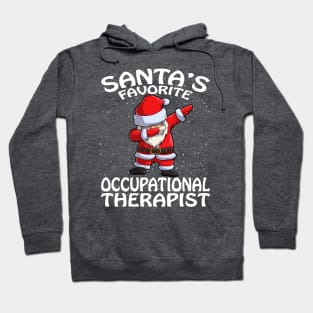 Santas Favorite Occupational Therapist Christmas Hoodie